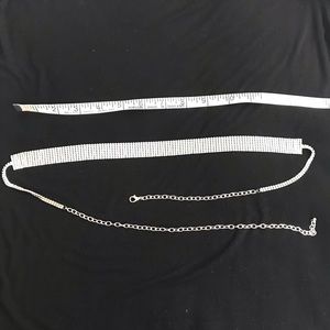 Adjustable wedding dress belt